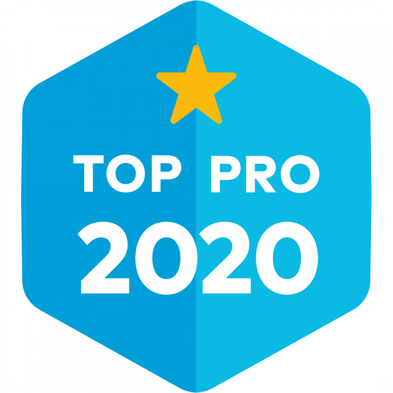 Thumbtack Top Pro 2020 badge