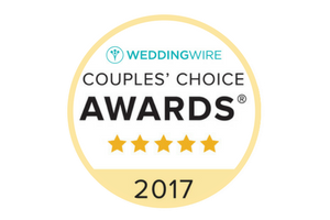 Wedding Wire Couple's Choice Award 2017