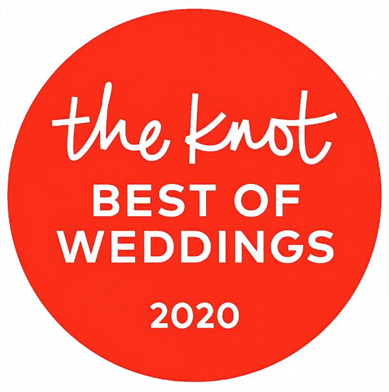 The Knot Best Of Weddings 2020 badge